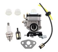 MCHNIC 11mm Pièce de rechange Carburateur pour 22cc 26cc 33cc 34cc 36cc taille-haie, débroussailleuse, tronçonneuse Carburateur Moteur de tondeuse à gazon
