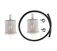 MCHNIC 2x Filtre à Carburant Essence Tuyau pour Modèle Kubota BX22D BX23D BX24D BX2670 Rtv900 Rtv1100 Gr2100 Gr2110 Gr2120 G2460 G2160 G1900 G1800 G1700 F3680 F3080 Remplacer 12581-43012 13351-43010