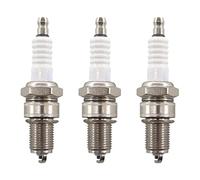MCHNIC 3x bougies d'allumage pour moteurs 4 temps tondeuses à gazon et tracteurs de pelouse pour d'équipement moteur Briggs & Stratton 550E 550EX Eco-Plus 575EX Series Remplace Champion N9YC NGK BP6ES