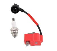 MCHNIC Bobine d'allumage avec bougie d'allumage pour Dolmar PS-350, PS-350 C, PS-350 SC, PS-351, PS-420, PS-420 C, PS-420 S, PS-420 SC, PS-421, Makita DCS3500, DCS3501, DCS4300