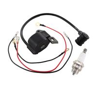 MCHNIC Bobine d'allumage avec bougie d'allumage pour STIHL 021 023 025 MS210 MS230 MS250 tronçonneuse FS160 FS180 FS220 FR220 FS280 FS290 Débroussailleuse Remplace 0000 400 1306