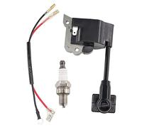 MCHNIC Bobine d'allumage Bougie d'allumage CMR6H CMR5H CMR4H pour Honda GX25 GX25N GX25NT GX25T HHT25S Tondeuse débroussailleuse FG110 FG110K1 30500-Z3E-004 30500-Z0H-003 30500-z0h-013 30500-z0h-023