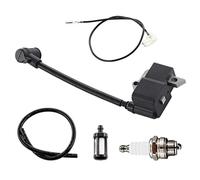 MCHNIC Bobine d'allumage Bougie d'allumage Filtres à Carburant pour Stihl FC75 FC85 FH75 FR85 T FS75 FS80 FS80 R FS85 HL75K HL75 HS75 HS80 HS85 HT70 BG75 HT75 KM85R KM85R-Z KM85-Z KW85 4137 400 1350