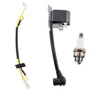 MCHNIC Bobine d'allumage Bougie d'allumage pour Jonsered 2036 2040 CS2036 CS2040 CS2234 S CS2238 S GZ380 Husqvarna 235 240 236 235E 236E 240 36 41 136 136LE 120 Mark II 230 23LC 26LCN 26LCN 575803501