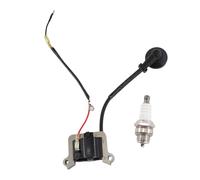 MCHNIC Bobine d'allumage pour débroussailleuse Timbertech MS-2TL-52, MS52-2TL, Fuxtec 4 en 1 Brast 4 en 1 3 CV 52 cm3.