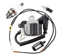 MCHNIC Bobine d'allumage pour Stihl 024 026 028 029 034 036 038 039 044 046 048 064 FS360 FS420 MS240 MS260 MS290 MS310 MS340 MS360 MS440 MS640 remplace 000 400 1300