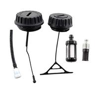MCHNIC Bouchon de réservoir et couvercle d'huile, filtre à essence pour Stihl MS290 MS310 MS390 MS640 MS650 MS660 029 039 044 046 050 051 064 066 076 084 088 tronçonneuse