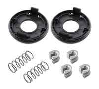 MCHNIC Capuchon de tête de coupe-bordure, manchons à œillets, ressort pour STIHL FS44 FS55 FS70 FS76 FS80 FS85 FS90 FS100 FS110 Strimmer Autocut 25-2 Remplace 4002 713 9708