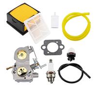 MCHNIC Carburateur 510181202 pour Husqvarna K750 K760 K770 scie à tronçonner 578 24 34-01 574362301 525 47 06-01 503283209 C3-EL53 C3-EL43C C3-EL29A C3-EL29B C3-EL29C avec Filtre à Air Tuyau