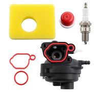 MCHNIC Carburateur avec filtre à air Bougie d'allumage pour Briggs & Stratton 300E 450E 500E Série OVH moteurs tondeuse à gazon 799583 591979 595656 590556 591160 593261