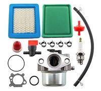MCHNIC Carburateur avec filtre à air bougie d'allumage tuyau à essence pour moteur Briggs & Stratton 799871 799866 790845 796707 794304 Tondeuse à gazon 625e 675 675ex 725ex