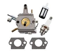 MCHNIC Carburateur avec joint bougie d'allumage pour débroussailleuse Stihl FS400 FS450 FS480 SP400 SP450 Remplace Zama C1Q-S94, 4128 120 0651