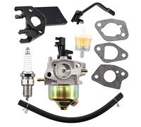 MCHNIC Carburateur avec Joint durite de Carburant Bougie d'allumage pour générateurs EINHELL KCST 2502, KCSE 2500, KCST 2503, RT-PG 2500, STE 2500, STE 2500/1, BT-PG 3250, KC 35 AE