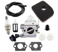 MCHNIC Carburateur avec joint, filtre à air, bougie d'allumage pour Stihl BG 56, BG 56C, SH 56 - Remplace Zama C1M-S260B, 4241 120 0615