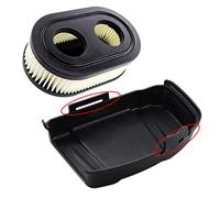 MCHNIC Couvercle de filtre à air avec filtre à air pour tondeuse à gazon Briggs & Stratton 650EXI 675EXI 675IS Remplace 594575, 798452