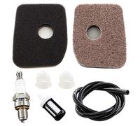 MCHNIC Filtre à air avec bougie d'allumage pour Stihl BG56 BG66 BG86 BG86CE BG86Z BG86CEZ SH56 SH56C SH86 BR200 souffleur à feuilles Remplacer 4241 120 1800