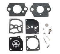 MCHNIC Kit de Carburateur Diaphragme réparation Reconstruire Kit pour Husqvarna 45 40 49 55 51 Scie H55 H51 240R 245R Tondeuse Zama RB-45 C1Q-EL1 C1Q-EL5