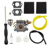 MCHNIC Kit de carburateur + Filtre à air pour Ryobi Homelite 308054077 BC30 CS30 SS30 TP30 TP26 EX26 CS26 SS26 Coupe-Corde Débroussailleuse soufflante 308054015 308054028 308054034 309368003 985624001