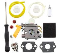 MCHNIC Kit de carburateur pour Ryobi RBC30SESA RBC30SBSA RLT30CESA RLT30SESA RPR3025JA Remplacer ZAMA C1U-H60D Ryobi et Homelite 26cc et 30cc Tondeuse et débroussailleuse