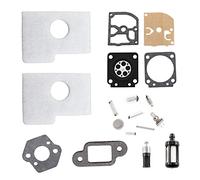 MCHNIC Kit de Carburateur pour Stihl 017 018 MS170 MS180 Tronçonneuse remplacer 1130 124 0800 Zama RB-77 Filtre à Air Membrane Filtre à Carburant