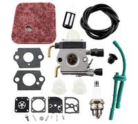 MCHNIC Kit de carburateur pour Stihl BG72 BG75 HS80 FS85 FS80 ZAMA C1Q-S66 C1Q-S143 C1Q-S153 remplacer 4140 120 0619 4137 120 0608 Taille-haie Taille-Bordure