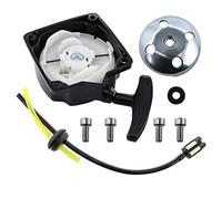 MCHNIC Lanceur et Cloche d'entrainement Tuyau pour Debroussailleuse Pompe Tariere 2temps 30cc a 50cc Entraxe 67mm