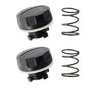 MCHNIC Lot de 2 capuchons à vis et ressort pour Stihl FS38 FS40 FS45 FS46 FS50 FSE60 FSE71 FSE81 FSA65 FAS85 Tête de tondeuse AutoCut C4-2 C5-2 Remplace 4006 710 4001