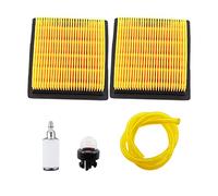 MCHNIC Lot de 2 Filtre à air pour Ryobi BP42 RY08420 RY08420A RY42BPEMC RY42WB Souffleur à feuilles Sac à dos 308054093 900777005 308054079 Walbro WT-1086 avec Pompe D'amorcage