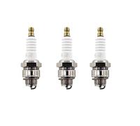 MCHNIC Lot de 3 Bougie Allumage RJ19LM Compatible pour Briggs & Stratton 796112 796112S 293918 391818 392588 394539 394812 493944 5095H 802592 5095D Champion J19LM