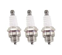 MCHNIC Lot de 3 bougies d'allumage pour tronçonneuse Stihl Dolmar Husqvarna Tondeuse à gazon Remplace NGK BPMR7A Dolmar 965603021 Bosch WSR6F