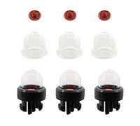 MCHNIC Lot de 3 pompes d'amorçage, pompe à carburant, piston d'amorçage 22 mm, pour tronçonneuse Stihl FS38 FS40 FS45 FS50 FS55 FS75 FS80 FS85 débroussailleuse, Ryobi McCulloch Husqvarna