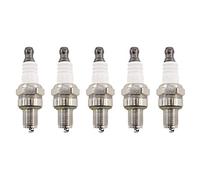 MCHNIC Lot de 5 bougies d'allumage pour tronçonneuse Stihl MS170 MS180 017 018 MS171 MS181 MS211 MS231 MS241 MS251 FS56 FS70 FS90 FS110 FS130 BR550 BR600 BR500 Remplace Bosch USR7 AC, NGK 3365 CMR6H