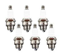 MCHNIC Lot de 6 Bougie d'allumage replace BM6A BPMR7A RCJ6Y RCJ7Y WSR5F WSR6F pour Stihl 025 MS250 MS 210 TS400 TS410 TS420 TS460 Stihl 017 018 021 023 025 FS55 FS55C FS46 FC55 FS38 Tronçonneuses