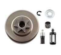 MCHNIC Pignon 3/8" 7Z avec roulement à aiguilles pour Stihl MS 290 310 311 340 360 390 391 029 036 039 034AV Tronçonneuse Remplace pour 11256402004 Filtres à huile