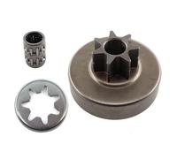 MCHNIC Pignon 3/8" 7Z avec roulement à aiguilles pour Stihl MS380 038AV 038 AV Super Magnum
