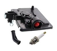MCHNIC Plaque de base du carter de filtre à air avec bougie d'allumage pour tondeuse à gazon Briggs & Stratton Quantum 795259 792040 691753 496116 122000 224815