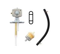 MCHNIC Robinet de réservoir d'essence pour YFZ350 YFM660 Grizzly ATV 125 DTR DTRE DT R DT125R 1989 A 2003 200 DT et Filtre à Carburant Tuyau