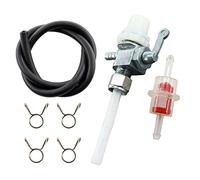 MCHNIC Robinet d'essence M12x1 avec tuyau d'essence, filtre à essence pour Hercules Prima Kreidler Zündapp Moped Mokick