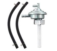 MCHNIC Robinet d'essence sous pression M16 x 1,5 - Réservoir en métal avec tuyau de carburant - Pour scooter CPI Keeway Kymco SYM GY6 139QMB Generic Baotian Benzhou
