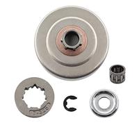MCHNIC Tambour d'embrayage pignon avec roulement à aiguilles pour tronçonneuse Stihl 017 018 019 021 023 025 MS170 MS171 MS180 MS181 MS210 MS230 MS250 MS251