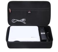 Mchoi Étui de transport rigide pour projecteur intelligent Aurzen EAZZE D1, film natif 1080p, support de rangement pour projecteur, accessoires, étui uniquement