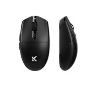 MCHOSE G3 Ultra Wireless Gaming Mouse, Dual 8K Polling Rate Focus PixArt Paw 3395 Optical Sensor - 26k dpi, 64g Ultra-Lightweight, Tri-Mode Connection, Black
