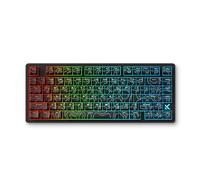 MCHOSE Jet 75 - Clavier Gamer Filaire 75%, Clavier Magnétique à Effet Hall, Précision 0,005 mm, Rapid Trigger, Touches PBT, RGB, Hot Swap, PC/Mac, SOCD & Macros Clés, Magnetic God Switch, Noir