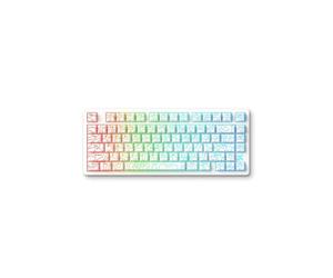 MCHOSE Jet 75 E-sport White Topographic75% HE Kailh Magnetic God Switch RGB Clavier de jeu mécanique