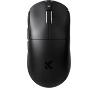 MCHOSE Souris de jeu sans fil A7 Pro, design symétrique, 59 grammes, capteur DPI 26K, autonomie de la batterie de 130 heures, connexion trimode, micro-commutateurs optiques (L7 Pro - 26K DPI, noir)