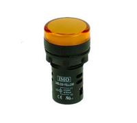 MCI COUPATAN Voyant Rond Blanc ou Coloré LED Jaune 48V AC/DC Montage sur Panneau Signal Light