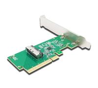 MCIOs 8I Carte d'extension avec interfaces PCIe 5.0 Débit 256 Go/s pour serveurs Centre de données Multipériphériques Carte d'extension Mcios
