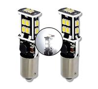 MCK Auto - H21W BAY9s LED CanBus Blanc Ensemble d'ampoules blanches LED très clair et sans erreur, compatible avec F30 F31 LCI Kadjar Golf - Transormez votre voiture