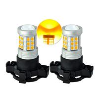 MCK Auto PSY24W LED Canbus Ampoules Indicateurs Ambre Orange Très Lumineux et Sans Erreurs