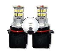 MCK Auto - Remplacement pour Ensemble d'ampoules blanches à LED CanBus P13W, très clair et sans erreur, compatible avec A4 Q5 CX-5